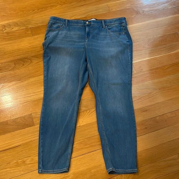 𝅺old navy rockstar super skinny high rise size 24 plus long . - Picture 1 of 6